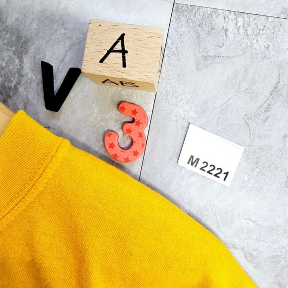 Vintage Heavy Cotton T Shirt Mens M Yellow TAIL WAGGIN WALK Tee‎ Dog Animal Y2K - Picture 10 of 10